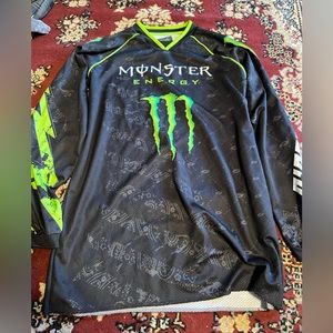 Rare Monster Energy Drink Jersey